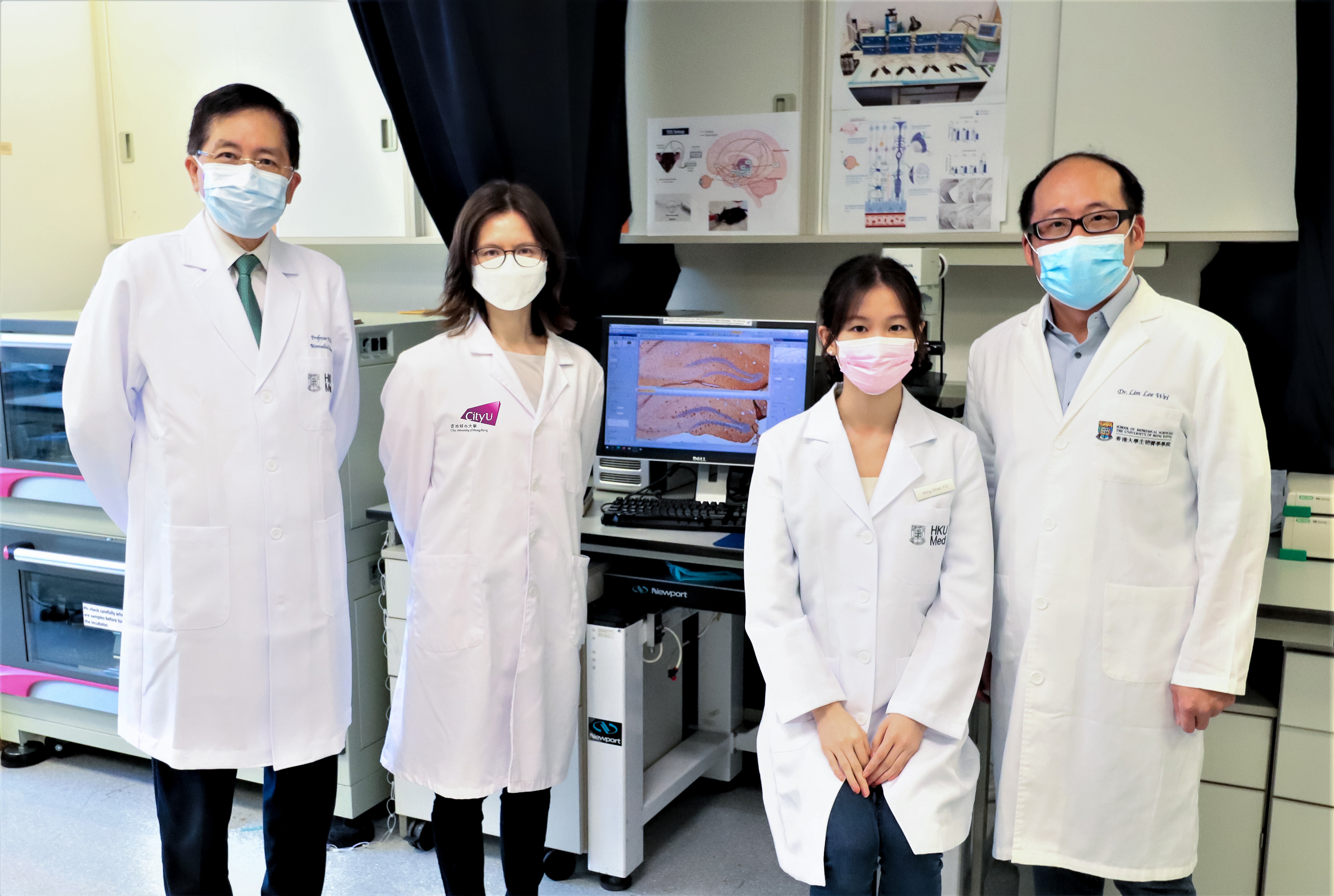 A joint research team from HKUMed and CityU.