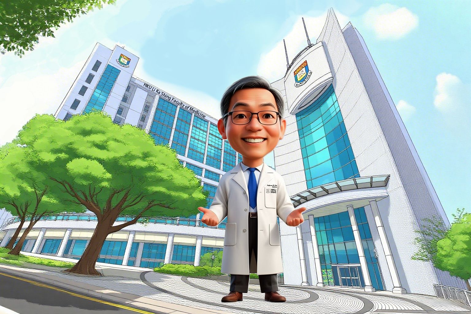 港大醫學院之標誌。