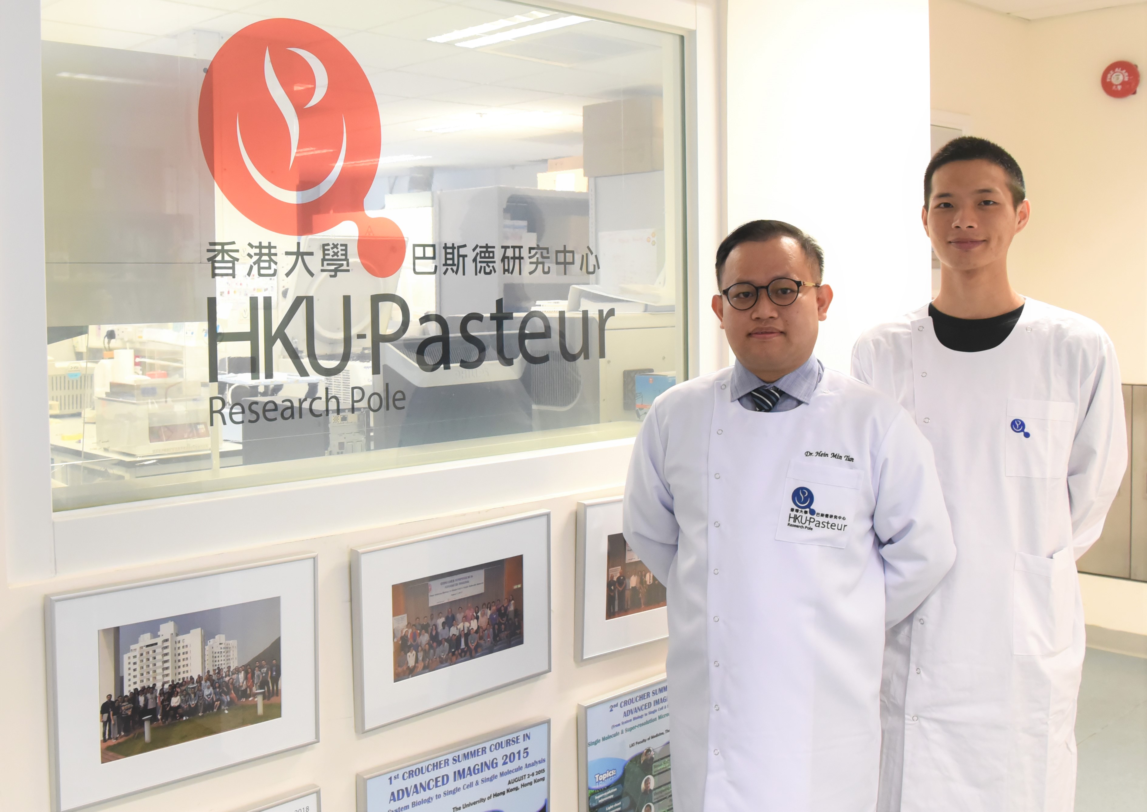 Assistant Professor Dr Hein M Tun, and PhD student Mr Peng Ye.