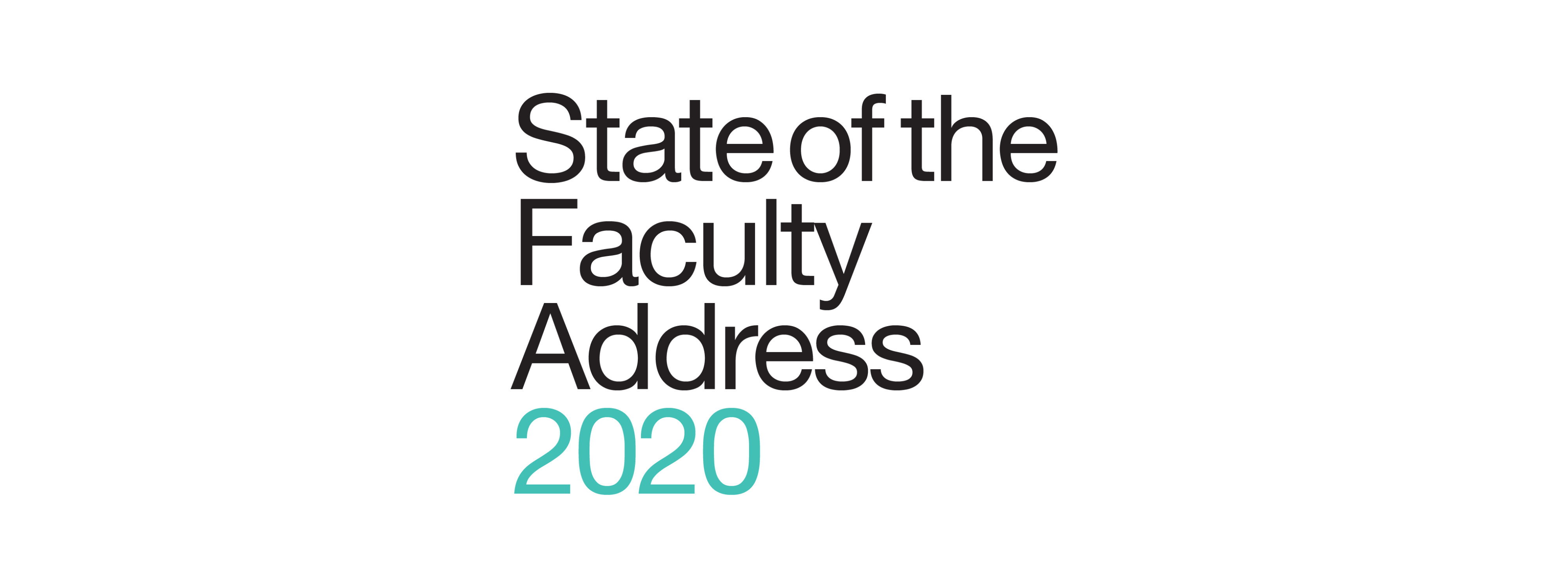 State of the Faculty Address 2020