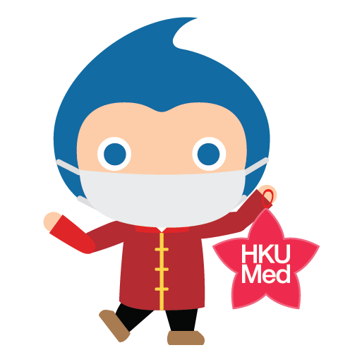 HKUMed Chinese New Year Sticker for Instant Messengers.