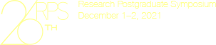 Research Postgraduate Symposium 6-7.12.2017
